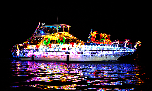 2022 Christmas Boat Parde Newport Beach