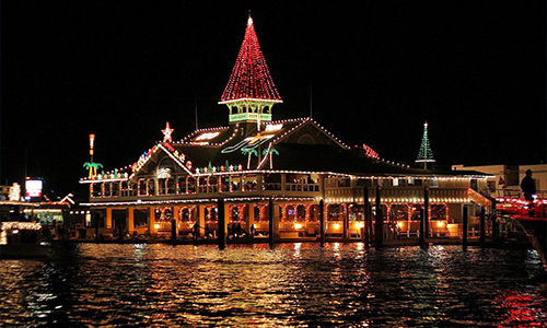 Christmas Boat Parde Newport Beach